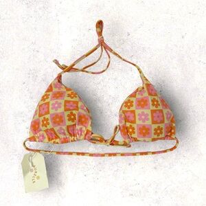 Aurelle Janey Tie Top Bikini
